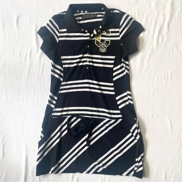 sachin and babi light blue dress Tommy Hilfiger Zip Front Polo Dress